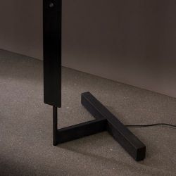 Anour F Model Vloerlamp - Gebruind messing