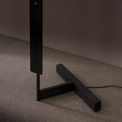 Anour F Model Vloerlamp - Gepolijst koper