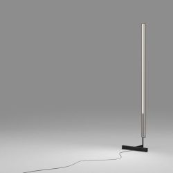 Anour F Model Vloerlamp - Gepolijst roestvrij staal