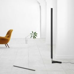 Anour F Model Vloerlamp - Roest staal