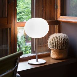Flos Glo-ball T1 Tafellamp - Zilver
