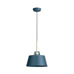 Tonone Bella Hanglamp - Blauw - Messing