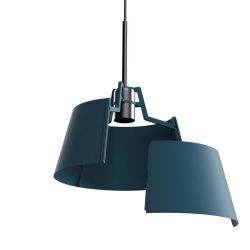 Tonone Bella Hanglamp - Blauw - Zwart