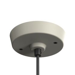Tonone Bella Hanglamp - Lichtgrijs - Zwart