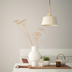 Tonone Bella Hanglamp - Oranje - Messing