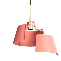 Tonone Bella Hanglamp - Roze - Messing