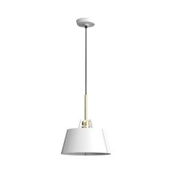 Tonone Bella Hanglamp - Wit - Messing