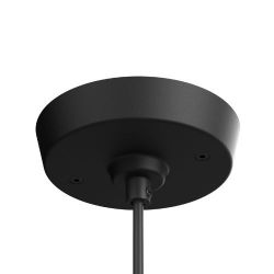 Tonone Bella Hanglamp - Zwart - Messing