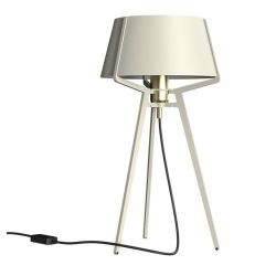 Tonone Bella Tafellamp - Lichtgrijs - Messing