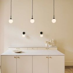 Nuura Apiales 1 Hanglamp - Zwart - Opaal