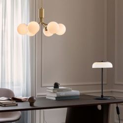 Nuura Apiales 6 Hanglamp - Messing - Opaal