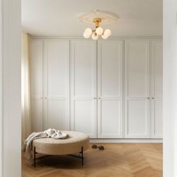 Nuura Apiales 6 Plafondlamp - Messing - Goud glas