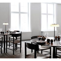 Nuura Blossi In-Set Tafellamp - Zwart - Opaal