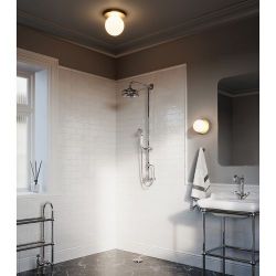 Nuura Liila 1 Medium Wandlamp - Brons - Opaal