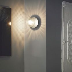 Nuura Liila 1 Medium Wandlamp - Zilver - Helder