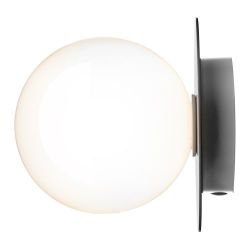 Nuura Liila 1 Medium Wandlamp - Zilver - Opaal