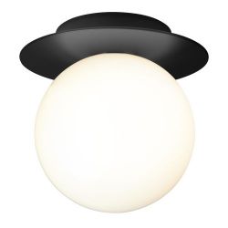 Nuura Liila 1 Medium Wandlamp - Zwart - Opaal