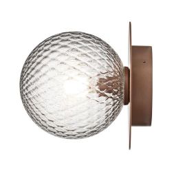 Nuura Liila 1 Outdoor Wandlamp - Brons - Helder