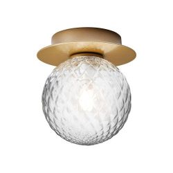 Nuura Liila 1 Small Wandlamp - Goud - Helder