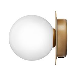 Nuura Liila 1 Small Wandlamp - Goud - Opaal