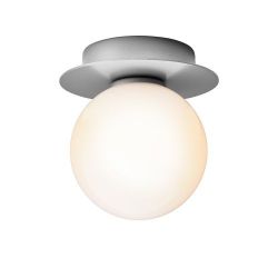 Nuura Liila 1 Small Wandlamp - Zilver - Opaal