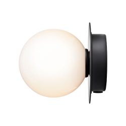 Nuura Liila 1 Small Wandlamp - Zwart - Opaal