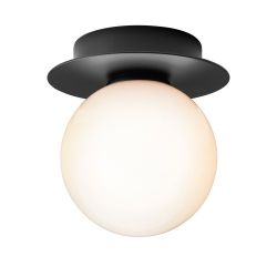 Nuura Liila 1 Small Wandlamp - Zwart - Opaal