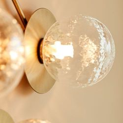 Nuura Liila 7 Wandlamp - Goud - Helder