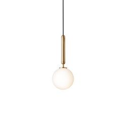 Nuura Miira 1 Hanglamp - Messing - Opaal