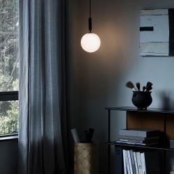 Nuura Miira 1 Large Hanglamp - Grijs - Opaal