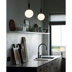 Nuura Miira 1 Large Hanglamp - Grijs - Opaal