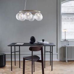 Nuura Miira 6 Circular Hanglamp - Messing - Helder