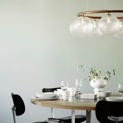 Nuura Miira 8 Circular Hanglamp - Brons - Helder