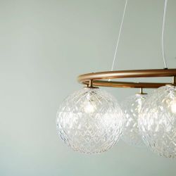 Nuura Miira 8 Circular Hanglamp - Brons - Helder