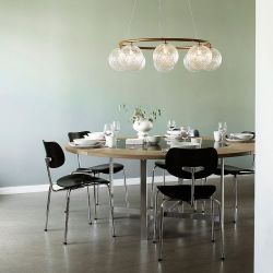 Nuura Miira 8 Circular Hanglamp - Brons - Helder