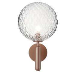 Nuura Miira Outdoor Wandlamp - Brons - Helder