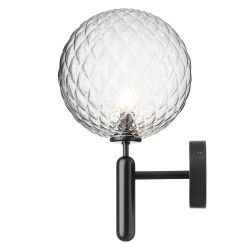 Nuura Miira Outdoor Wandlamp - Zwart - Helder
