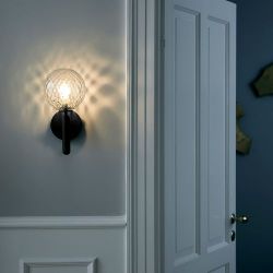 Nuura Miira Outdoor Wandlamp - Zwart - Helder