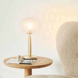 Nuura Miira Tafellamp - Messing - Helder