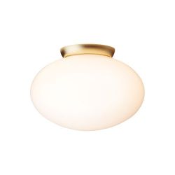 Nuura Rizzatto 301 Plafondlamp - Messing - Opaal