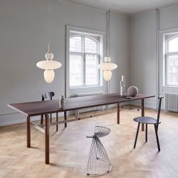 Nuura Rizzatto 43 Hanglamp - Zilver - Opaal