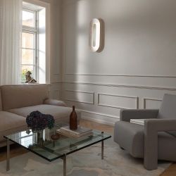 Nuura Sasi Large Wandlamp - Zilver