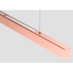 Anour I Model Cordless Aura Hanglamp - 100 cm - Geborsteld koper