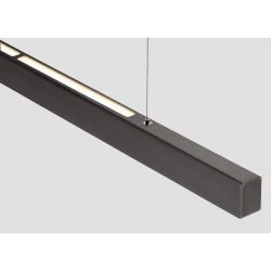 Anour I Model Cordless Aura Hanglamp - 100 cm - Gebruind koper