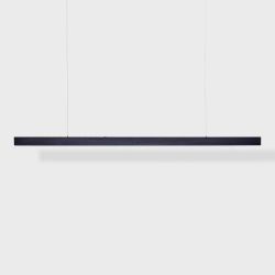 Anour I Model Cordless Aura Hanglamp - 150 cm - Blauw roestvrij staal