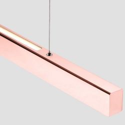 Anour I Model Cordless Aura Hanglamp - 200 cm - Gepolijst koper