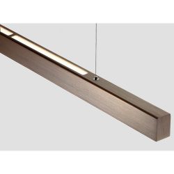 Anour I Model Cordless Aura Hanglamp - 250 cm - Gebruind messing