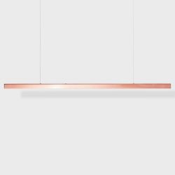 Anour I Model Cordless Aura Hanglamp - 250 cm - Gepolijst koper