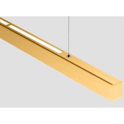 Anour I Model Cordless Aura Hanglamp - 300 cm - Geborsteld messing