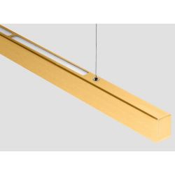 Anour I Model Cordless Aura Hanglamp - 300 cm - Geborsteld messing